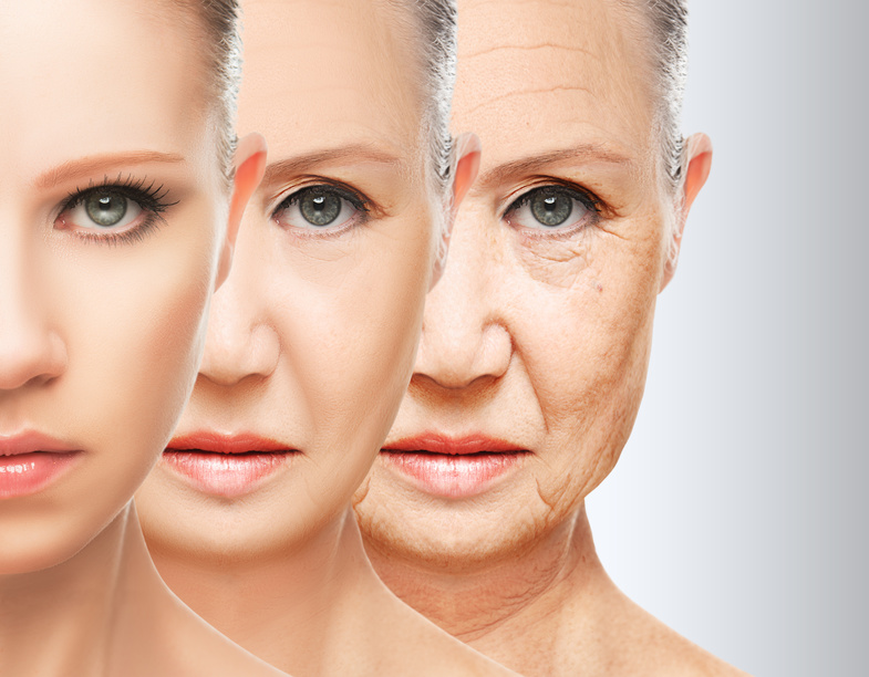 Hautalterung verhindern anti-aging